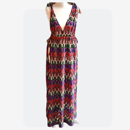 Forever Unique Halter Slip Maxi Dress