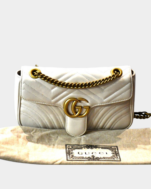 Gucci GG Marmont Matelasse Medium Leather Shoulder Bag