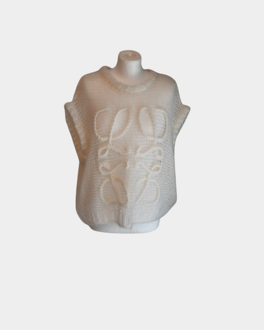 Loewe Anagram Mohair Sleeveless Tank Top (M) BNWT