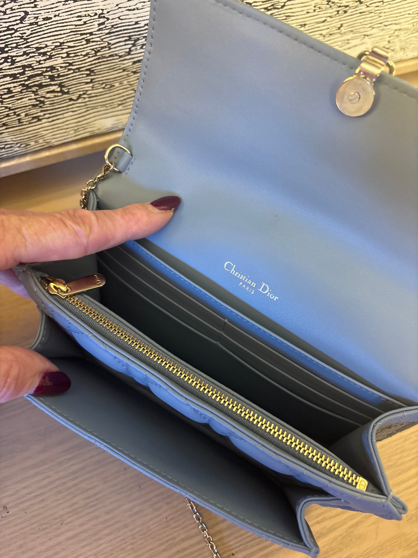 My Dior Daily Pouch With Chain