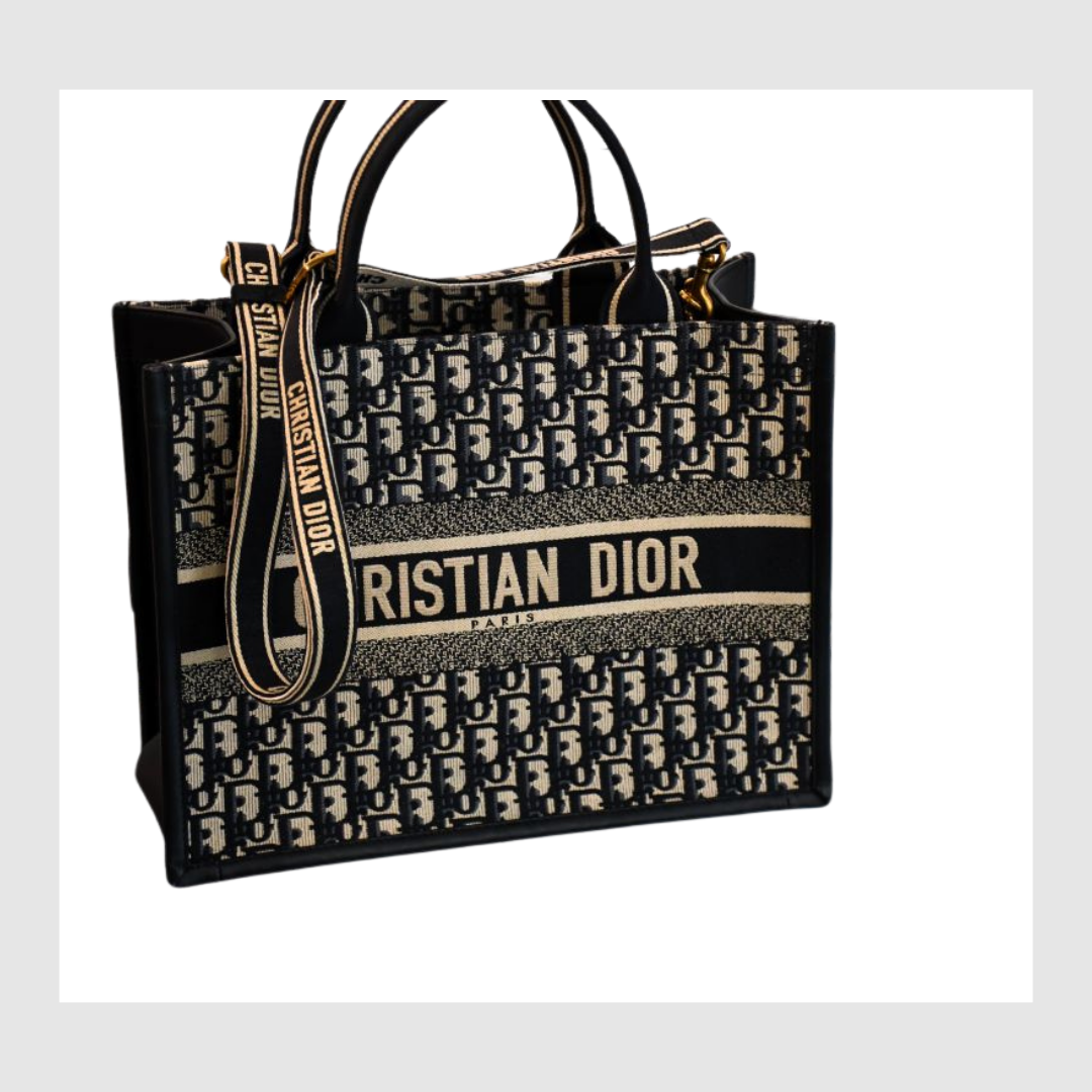 pre owned unused Christian Dior Book Tote