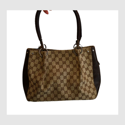 preowned Gucci GG Tote Bag