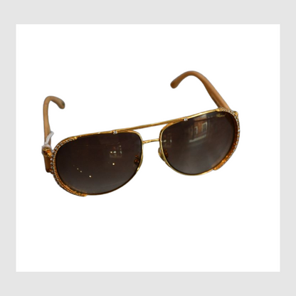 Chopard Aviator Diamante Sunglasses