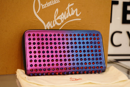 Louboutin Patent Scarabe Spikes Panettone Bag UNUSED