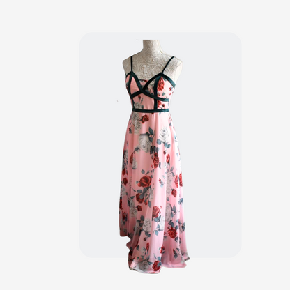 Forever unique floral maxi dress best sale