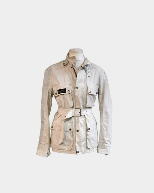 Belstaff Trialmaster Panther White Jacket (46)