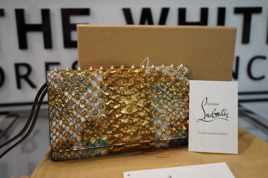 Preowned Christian Louboutin Macaron Wallet UNUSED