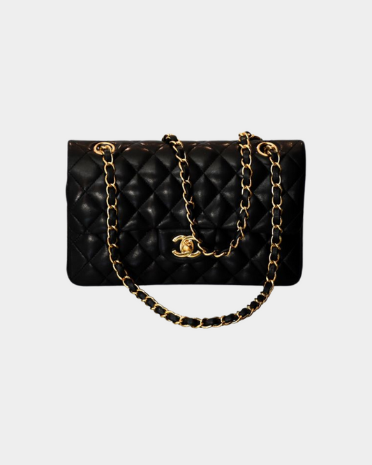 pre owned Chanel Classic Double Flap Crosbody Bag