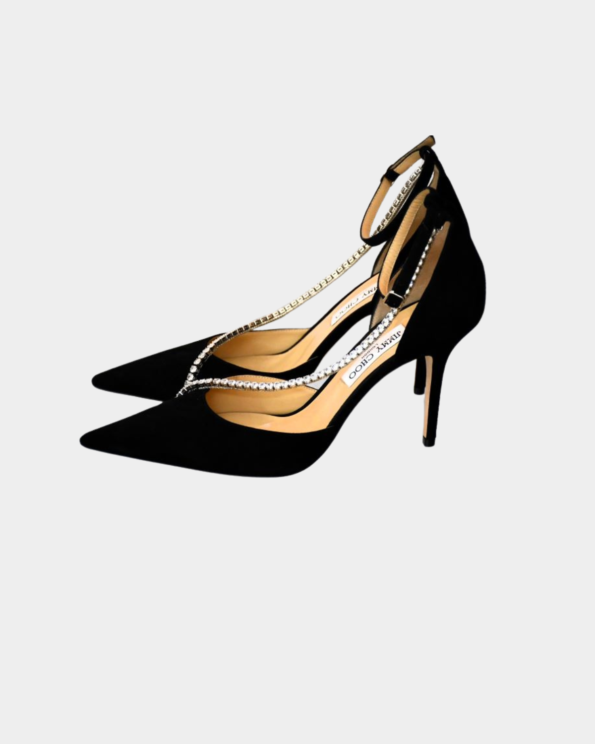 preloved Jimmy Choo Talika 85 Suede Shoes