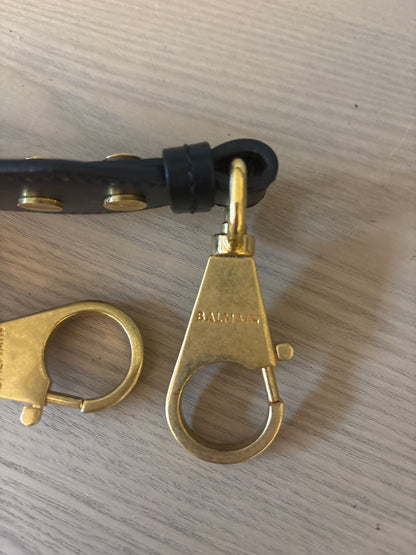 Balmain detatchable shoulder strap clasp 