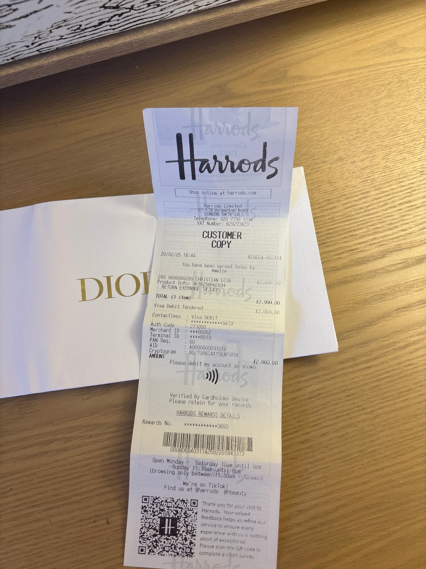 My Dior Daily Pouch With Chain