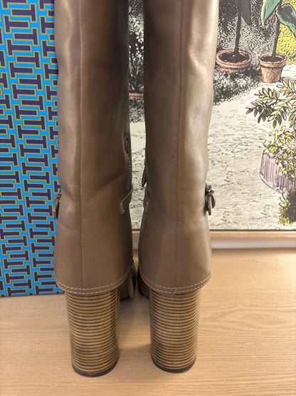 Tory Burch Preowned Fango 100mm Boots (41.5)