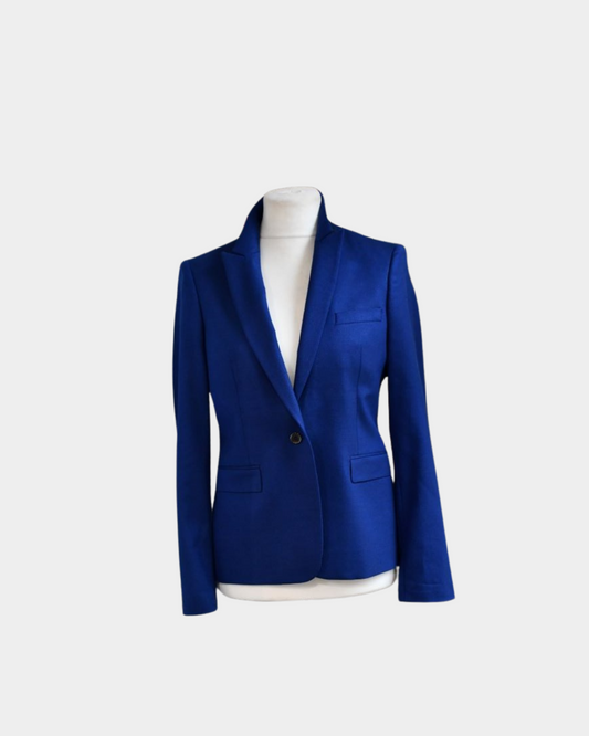 pre owned Paul Smith Bright Blue Single Breasted Blazer