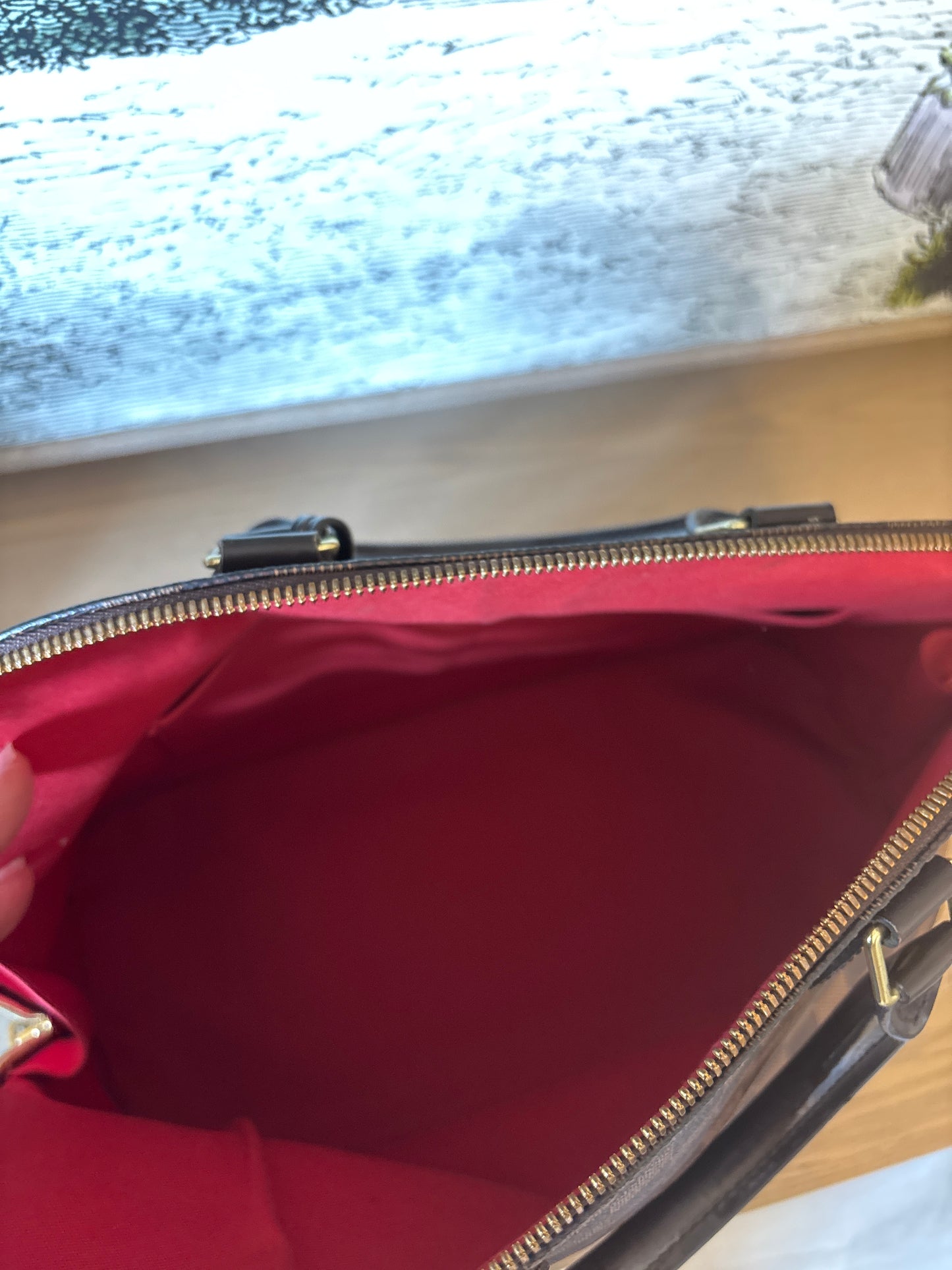 Louis Vuitton Alma Damier Ebene PM