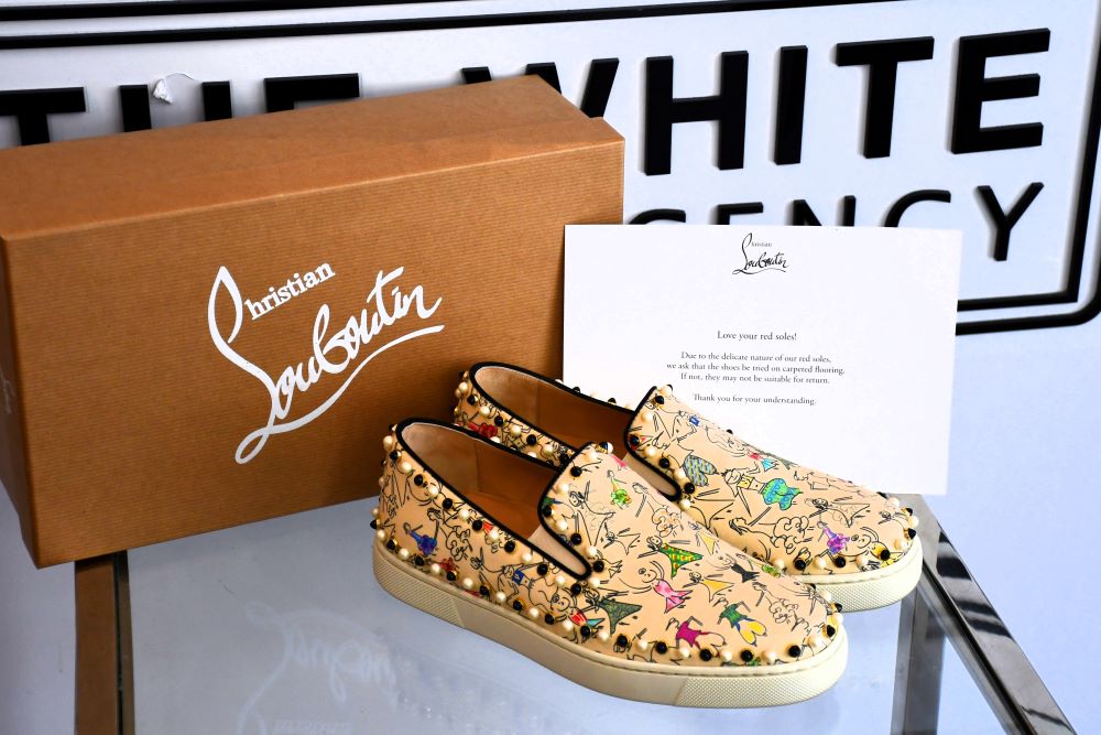 Louboutin Cabodor Flat TISSY Bambola/GG Boat Shoes