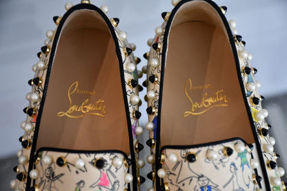 Louboutin Cabodor Flat TISSY Bambola/GG Boat Shoes