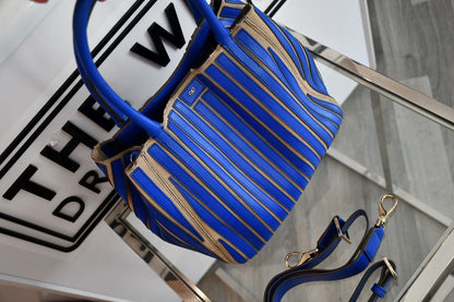 Anya Hindmarch Blue Belvedere Bag