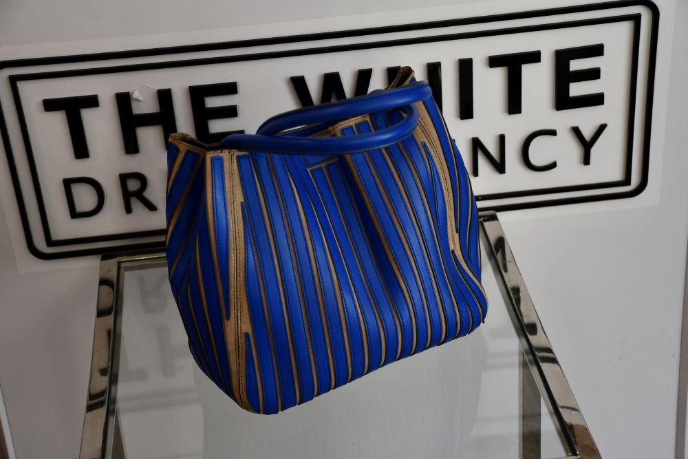 Anya Hindmarch Blue Belvedere Bag