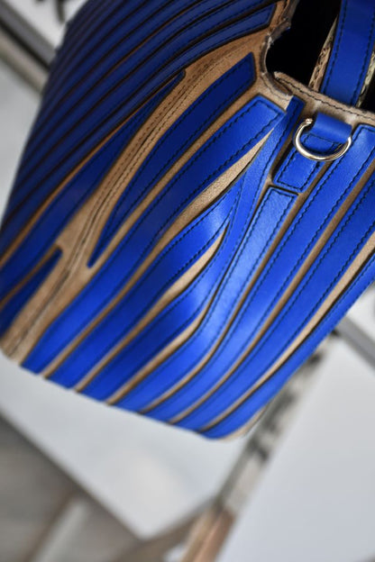 Anya Hindmarch Blue Belvedere Bag