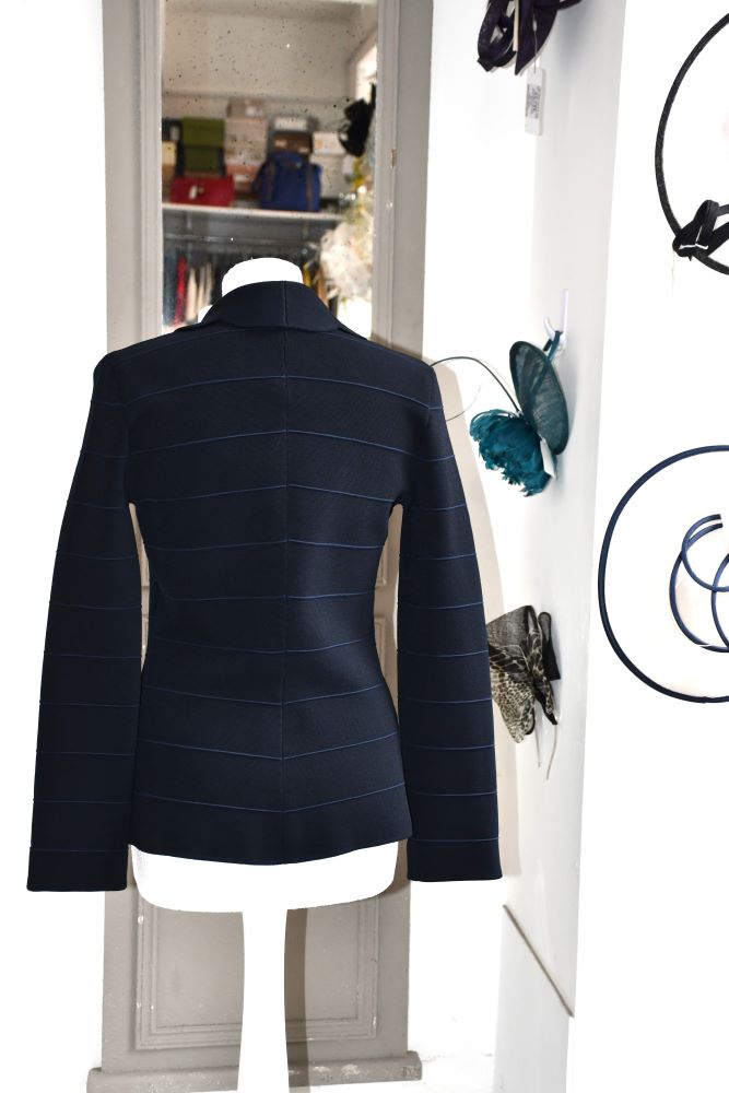 Armani Navy Stripe Blazer BNWT (10)