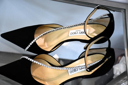 Jimmy Choo Talika 85 Suede Shoes (42)