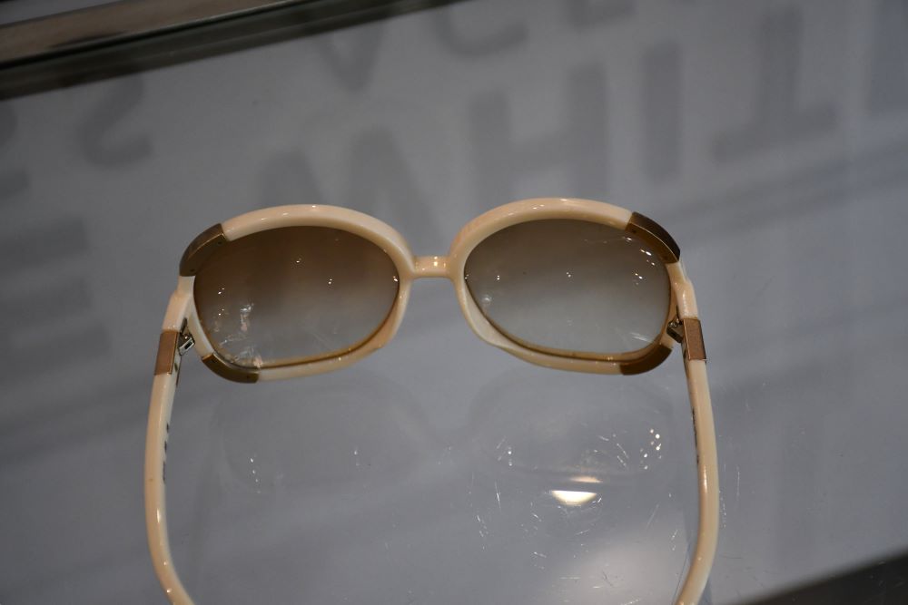 Chloe Ivory Square Frame CL2119 Sunglasses