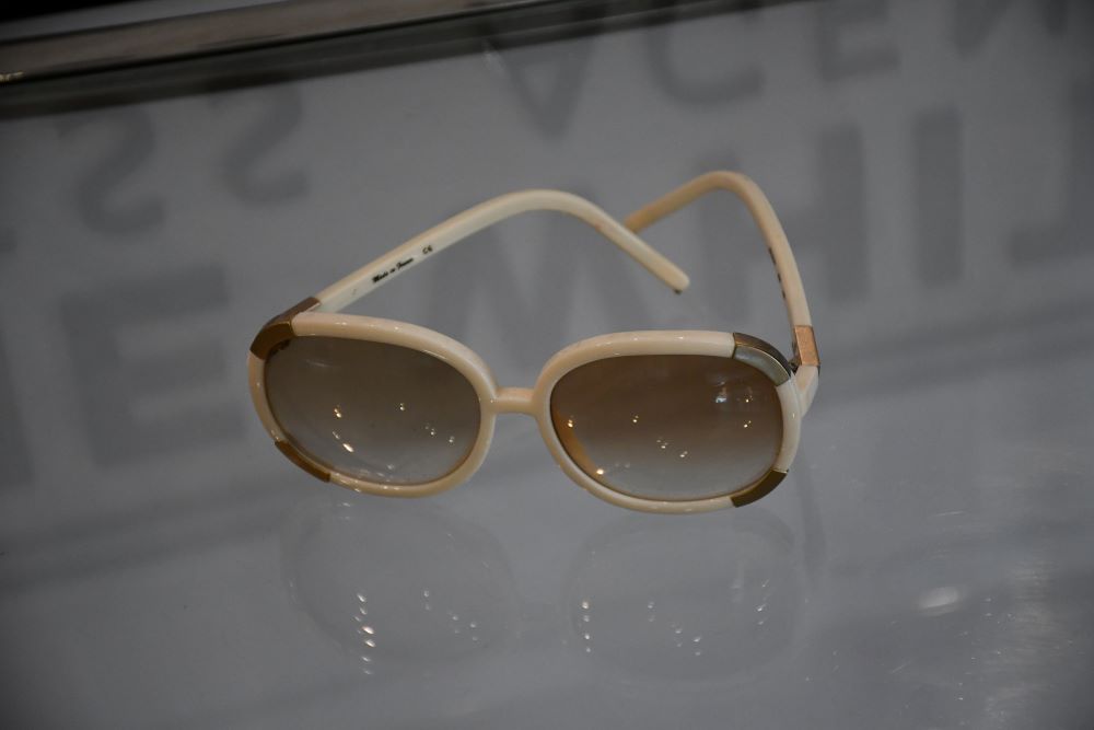 Chloe Ivory Square Frame CL2119 Sunglasses