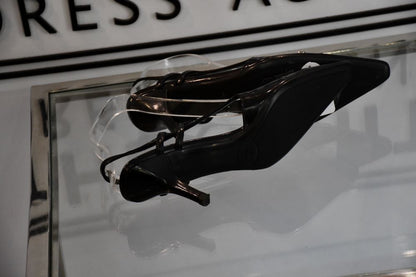 Prada Patent Leather Slingback Shoes (4.5)