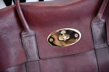 Mulberry Oxblood Bayswater Bag