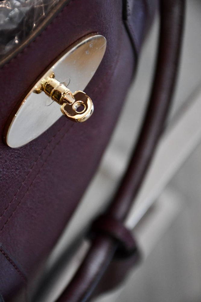 Mulberry Oxblood Bayswater Bag