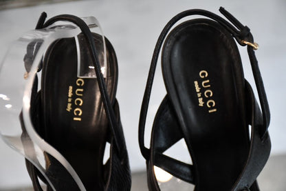 Gucci Bamboo Horsebit Leather Sandals (5)