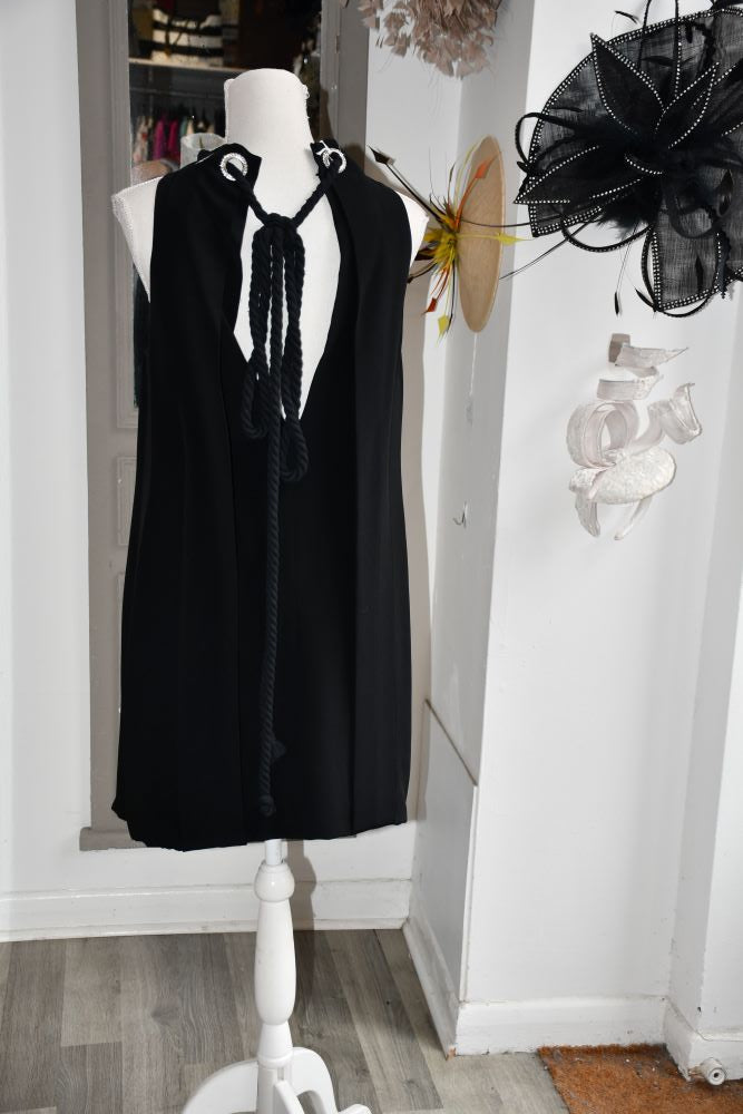 back of preloved Edition Limited Black Sleeveless Dress