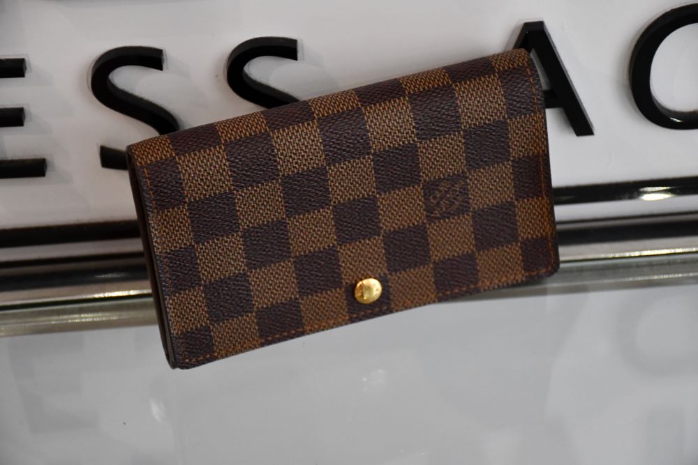 LV DAMIER buy EBENE PORTE TRESOR WALLET