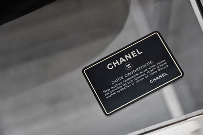 Chanel Gabrielle Black Leather Drawstring Bucket Bag
