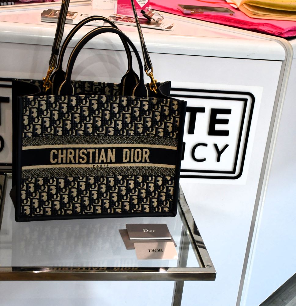 like new preowned Christian Dior Book Tote