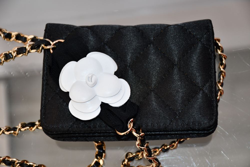 Chanel VIP Leather & Satin Mini Shoulder Bag