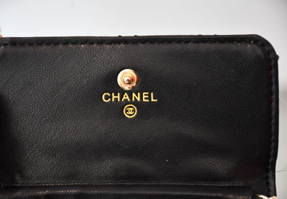 Chanel VIP Leather & Satin Mini Shoulder Bag