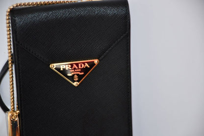 Prada Saffiano Leather Mini Shoulder Bag