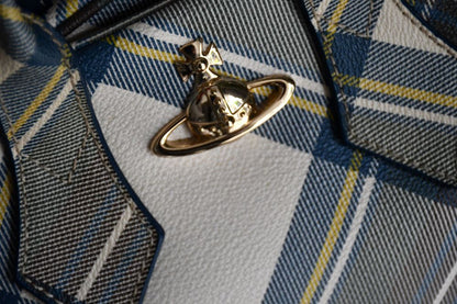 Vivienne Westwood Yasmine Continental Tartan Handbag
