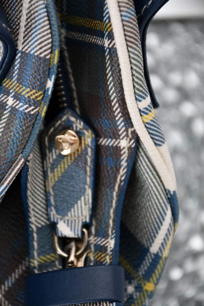Vivienne Westwood Yasmine Continental Tartan Handbag