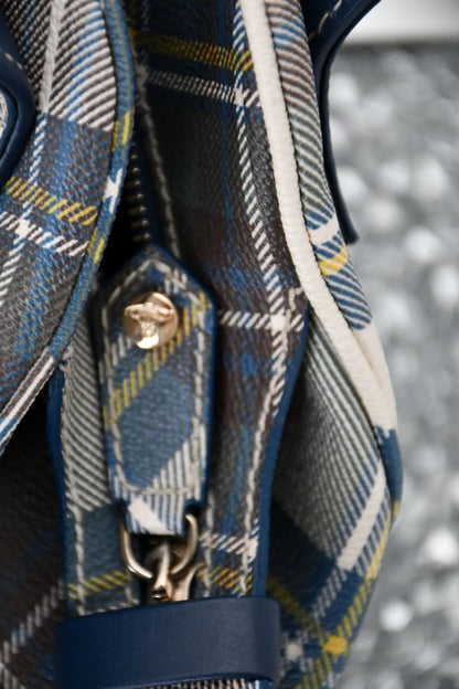 Vivienne Westwood Yasmine Continental Tartan Handbag