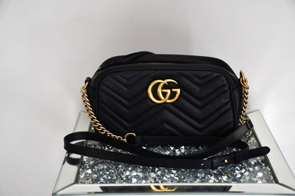 Gucci GG Marmont Leather Crossbody Bag