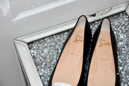 Louboutin Miss Constella Flat Nappa Shoes (40)