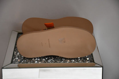 Burberry Alf Sol Eve Orange Sandal (6) BNWT