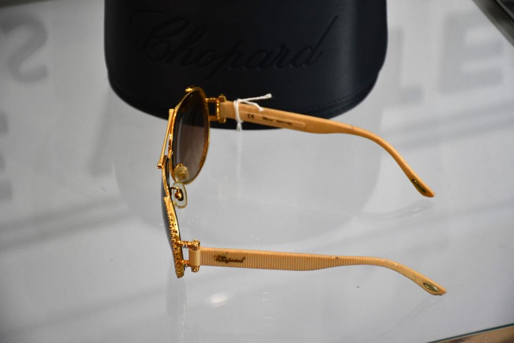 Chopard Aviator Diamante Sunglasses