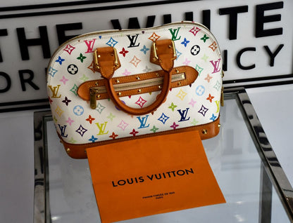 preloved Louis Vuitton Alma Multicolore Canvas Bag