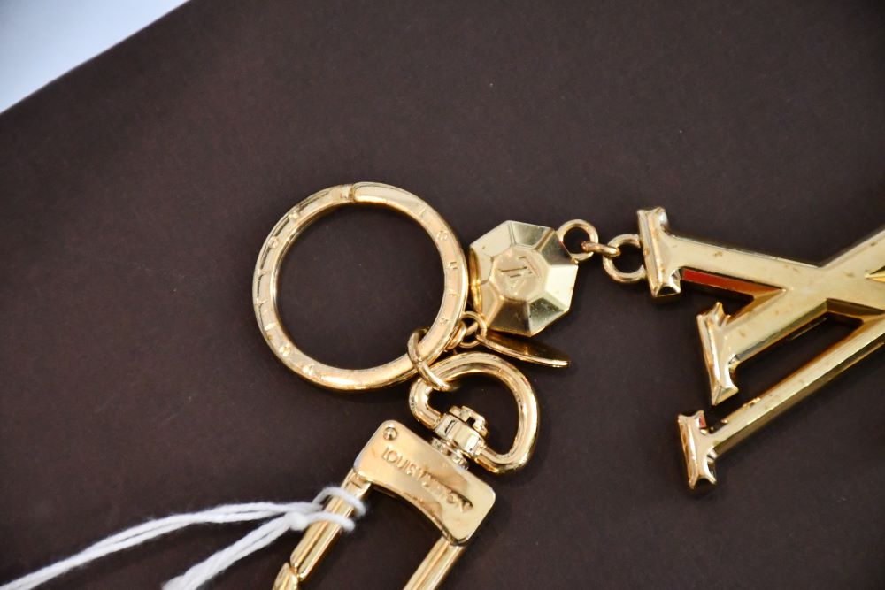 Louis Vuitton Facettes branded Bag Charm and Keyring