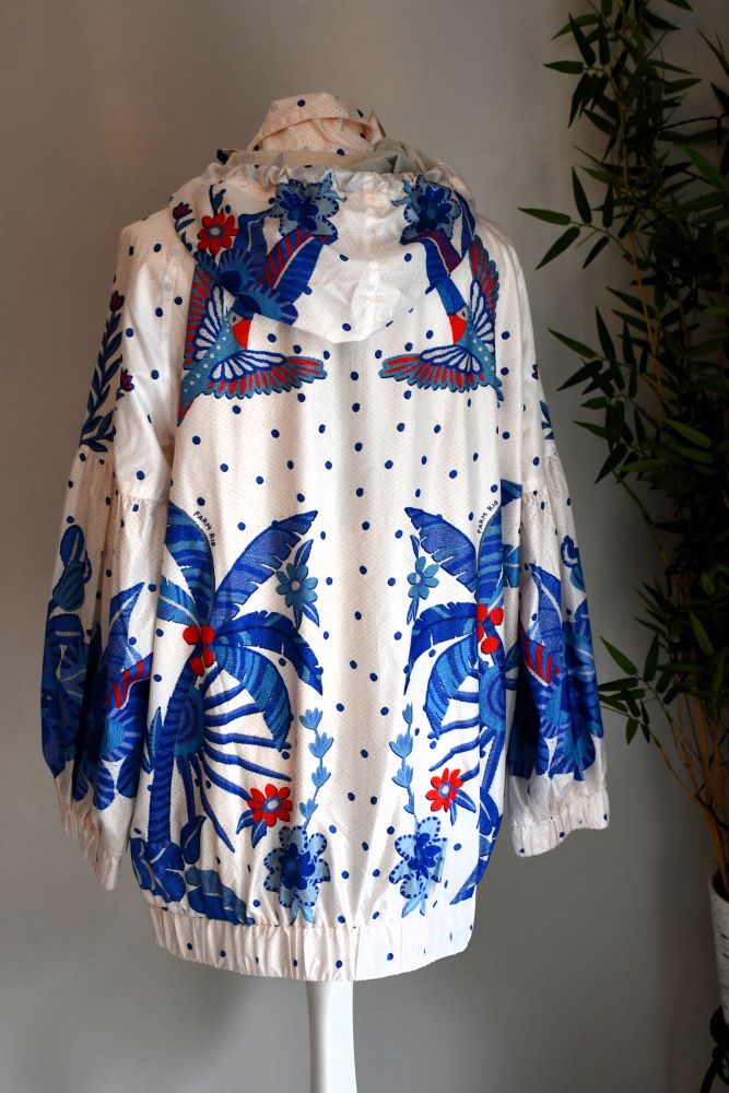 Farm RIO Jungle Chic Hooded Raincoat BNWT (S/M)