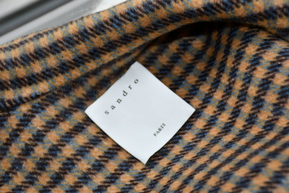 Sandro Paris Check Wool Jacket (12)
