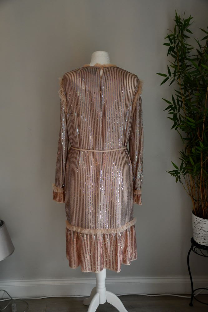 Needle and Thread Sequinned Dress